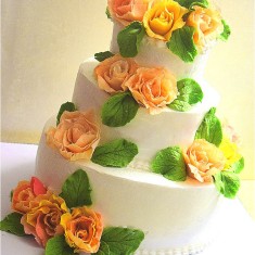 Торты на заказ, Wedding Cakes, № 13200