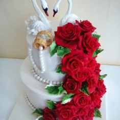 Авторский торт, Свадебные торты, № 13444