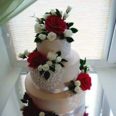 Авторский торт, Свадебные торты, № 13435