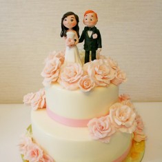 Авторский торт, Свадебные торты, № 13437