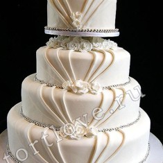 Дизайнерские торты, Свадебные торты, № 13733