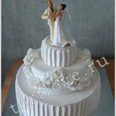 Дизайнерские торты, Свадебные торты, № 13735