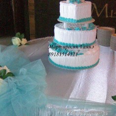 Торты на заказ, Wedding Cakes, № 13862