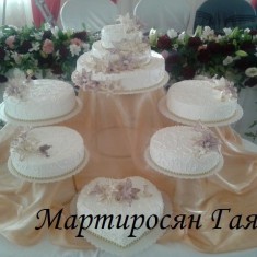 Торты на заказ, Wedding Cakes, № 13860