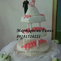 Торты на заказ, Свадебные торты, № 13861