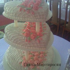 Торты на заказ, Свадебные торты, № 13864