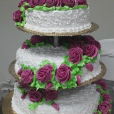 Торт Мастер, Свадебные торты, № 14158