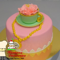 Торт от Татьяны, お祝いのケーキ
