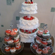 Торты на заказ, Wedding Cakes, № 17403