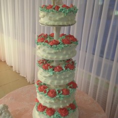 Торты на заказ, Wedding Cakes, № 21454