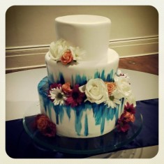 Blue Cake, 사진 케이크, № 22421