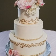 Blue Cake, Свадебные торты, № 22434