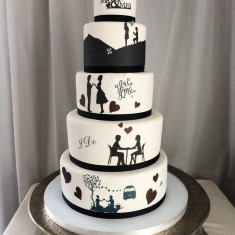 A Little Imagination Cakes, Свадебные торты, № 22733
