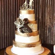 Couture Cakes of Greenville, Pasteles de boda, № 24446