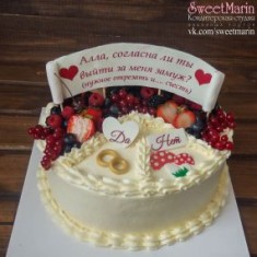 Sweet Marin, お祝いのケーキ