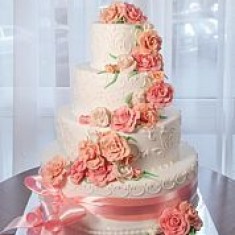 Кусочек счастья, Свадебные торты, № 2484