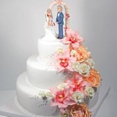Кусочек счастья, Свадебные торты, № 2481