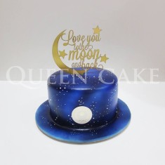 Queen Cake, お祝いのケーキ, № 587