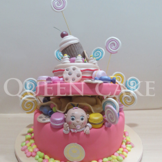 Queen Cake, Torte childish, № 598