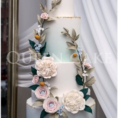 Queen Cake, Wedding Cakes, № 604