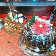 Gelateria Crem Caramel, お祝いのケーキ