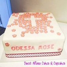 Sweet Affairs Cakes and Cupcakes , Kuchen für Taufe, № 29766