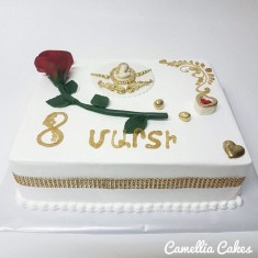  Camellia Cakes, 축제 케이크, № 32309