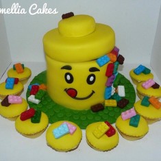 Camellia Cakes, 어린애 케이크, № 32277