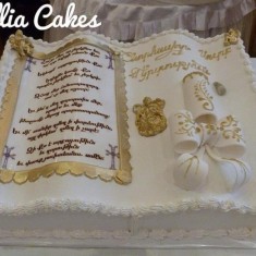  Camellia Cakes, Kuchen für Taufe, № 32321