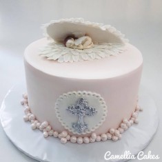  Camellia Cakes, 세례 용 케이크, № 32285