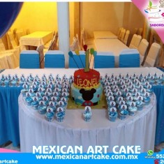Mexican Art Cake, お祝いのケーキ, № 33659