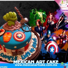 Mexican Art Cake, Kinderkuchen, № 33653
