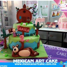 Mexican Art Cake, Детские торты, № 33652