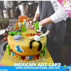 Mexican Art Cake, Pastelitos temáticos, № 33665