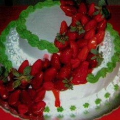 Candy Cake, 과일 케이크