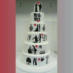 cake.am Տորթեր, Свадебные торты, № 742