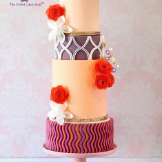 Violet Cake , Gâteaux de mariage, № 34816