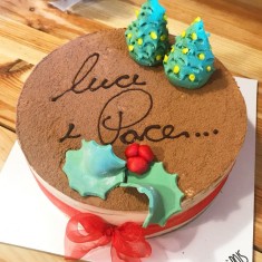  UOVO À POIS, 축제 케이크