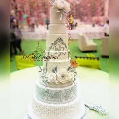  D Cake, Gâteaux de mariage, № 42094