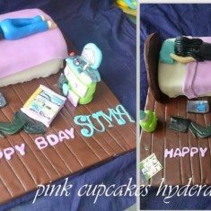 Pink cupcakes , Gâteaux à thème, № 42753