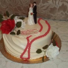 Торты на заказ Калуга, Свадебные торты, № 3493