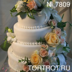 Лучшие торты в Нижнем Новгороде, Свадебные торты, № 3533