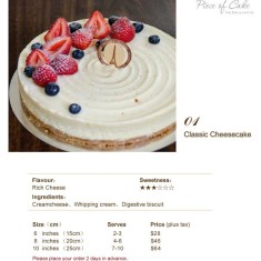 Piece of Cake, Pasteles de frutas, № 50227