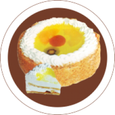 Тортино, お祝いのケーキ, № 5042