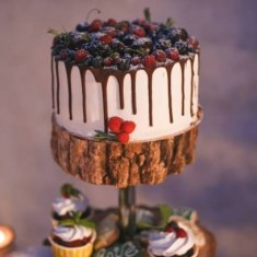 Wedding Cake, フルーツケーキ