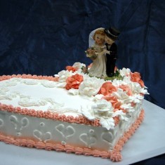 Торты на заказ, Свадебные торты, № 5737