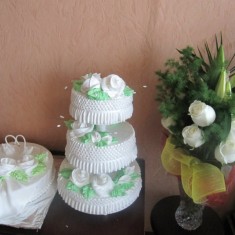 Домашние торты, Свадебные торты, № 5871