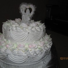 Домашние торты, Свадебные торты, № 5870