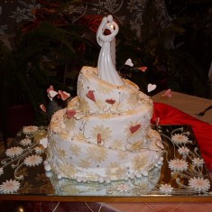 Ванильные облака, Свадебные торты, № 5902