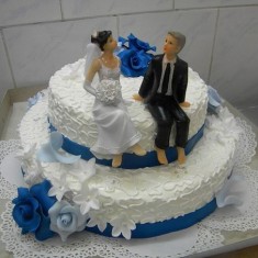 Карамелька, Свадебные торты, № 5912